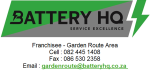 Battery HQ – Garden Route